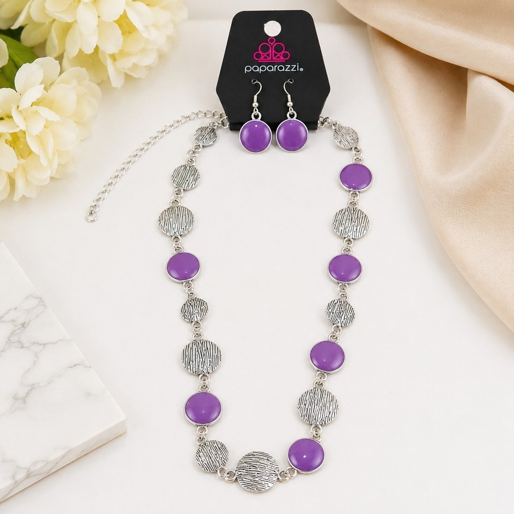 New Harmonizing Hotspot Purple Necklace Paparazzi